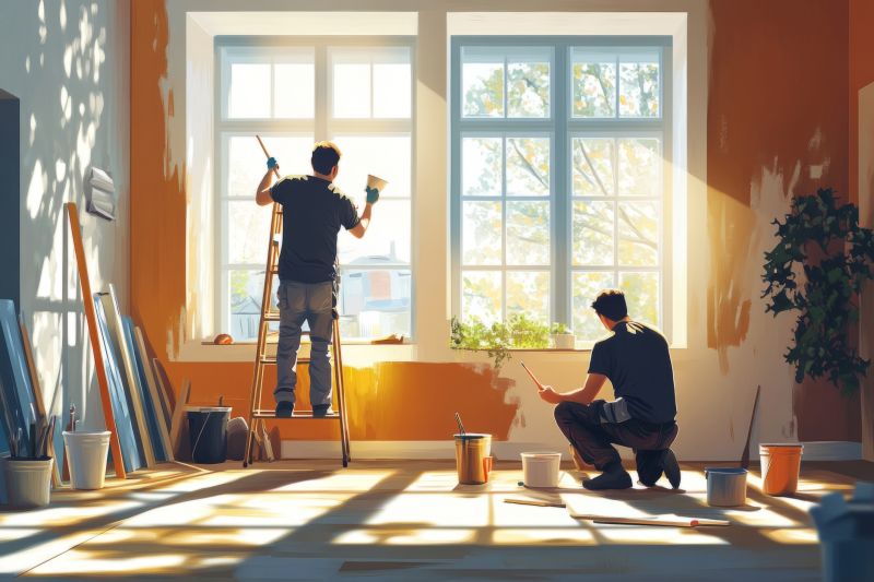 Townhouse Interior Painting in Waco, TX